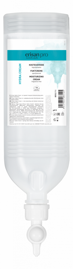 Erisan Hydra Cream / Эрисан Гидро Крем,гипоаллергенный увлажняющий крем для рук  1л диспенсопак