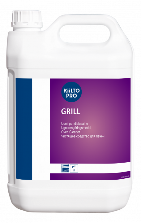 Kiilto Grill / Киилто Гриль, сильнощелочное средство для очистки грилей и духовок  5 л