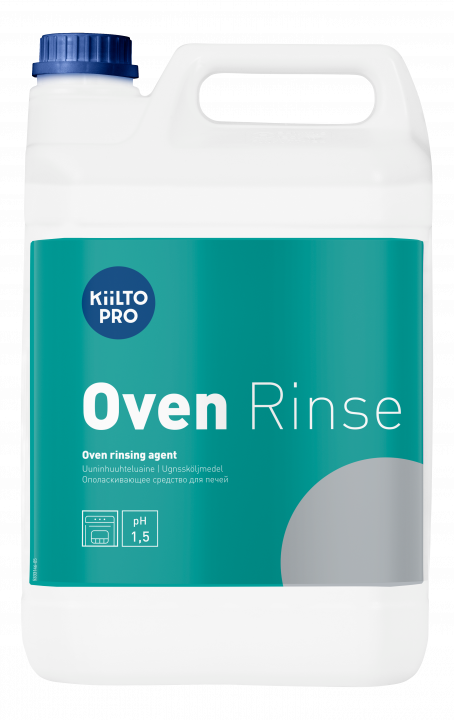Kiilto Oven Rinse /Киилто Овен Ринc, средство для опол. печей с режимом автоматической очистки