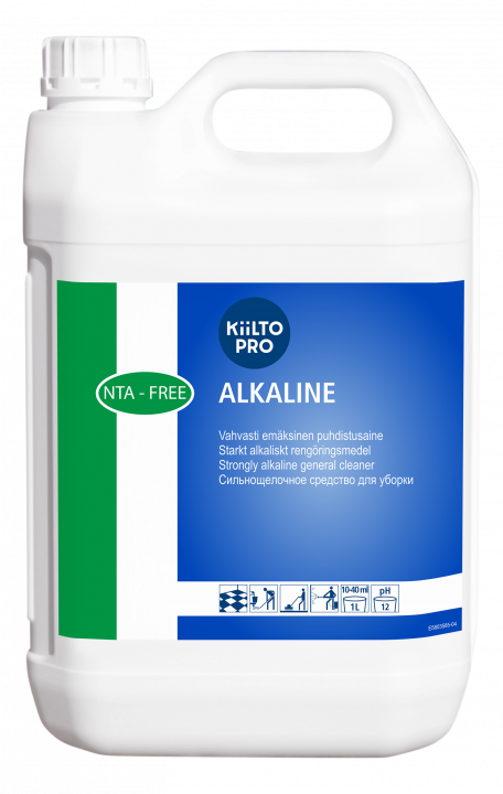 Kiilto Alkaline / Киилто Алкалайн, сильнощелочное средство для удаления жирных загрязнений  5 л