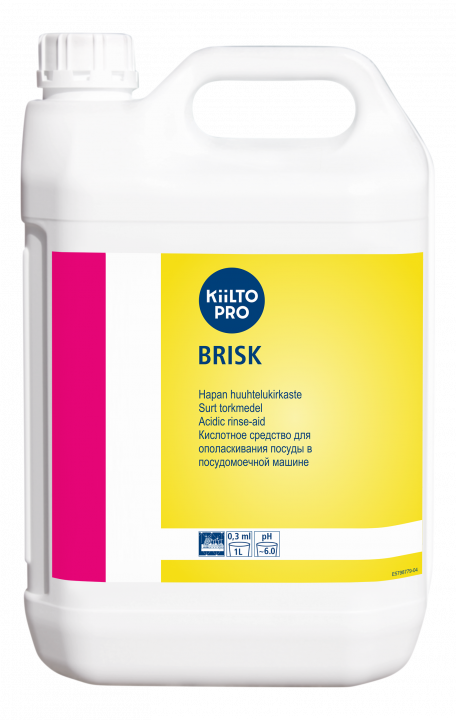 Kiilto Brisk / Киилто Бриск, ополаскиватель для машинной мойки посуды  5 л