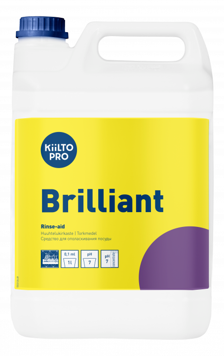 Kiilto Brilliant / Киилто Бриллиант, ополаскивающее средство для посуды  5 л