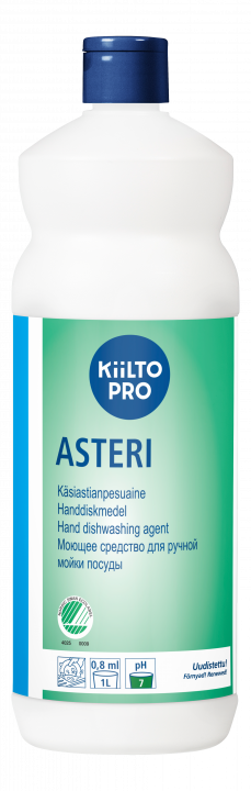 Kiilto Asteri / Киилто Астери, средство для ручной мойки посуды и поверхностей  5 л